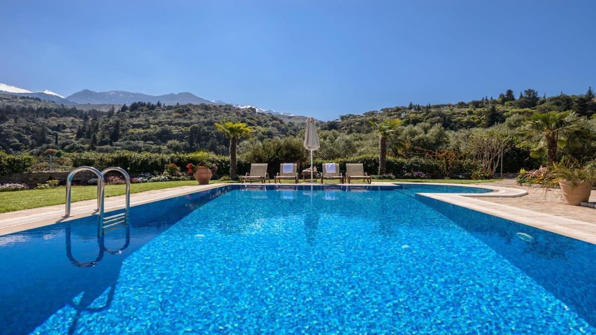 Pemonia Chania Secluded Gem - Kallithea Private Pool Villa מראה חיצוני תמונה